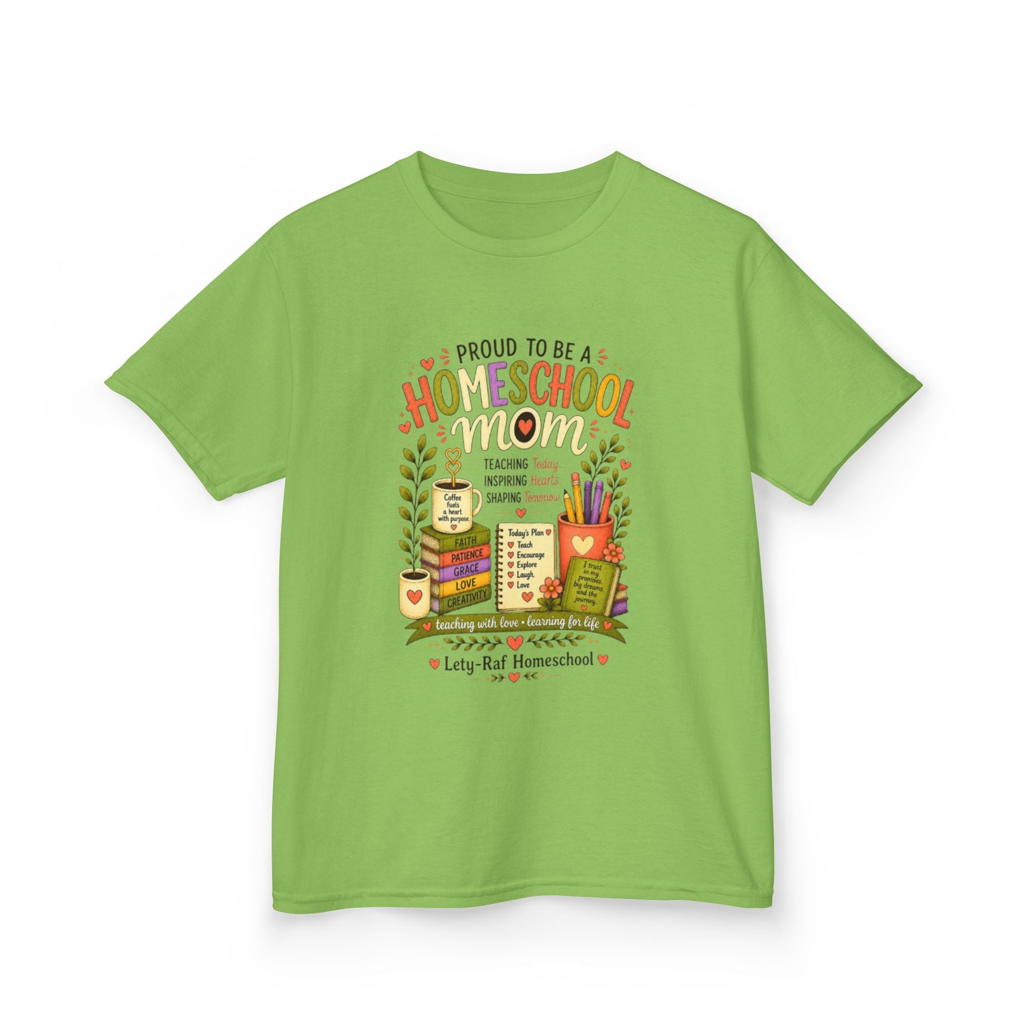 Homeschool Kids T-Shirt | Proud to Be a Homeschool Kid | Back-to-School Graphic Tee | Soft Cotton Shirt