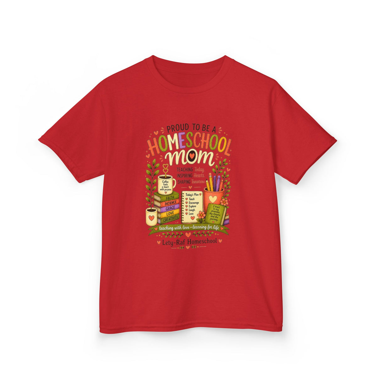 Homeschool Kids T-Shirt | Proud to Be a Homeschool Kid | Back-to-School Graphic Tee | Soft Cotton Shirt