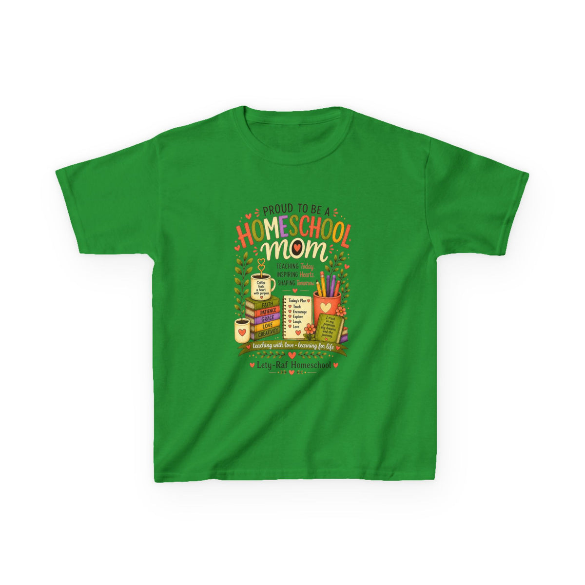 Homeschool Kids T-Shirt | Proud to Be a Homeschool Kid | Back-to-School Graphic Tee | Soft Cotton Shirt