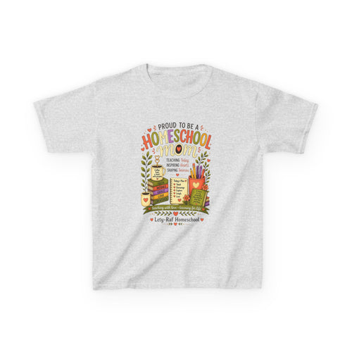 Homeschool Kids T-Shirt | Proud to Be a Homeschool Kid | Back-to-School Graphic Tee | Soft Cotton Shirt