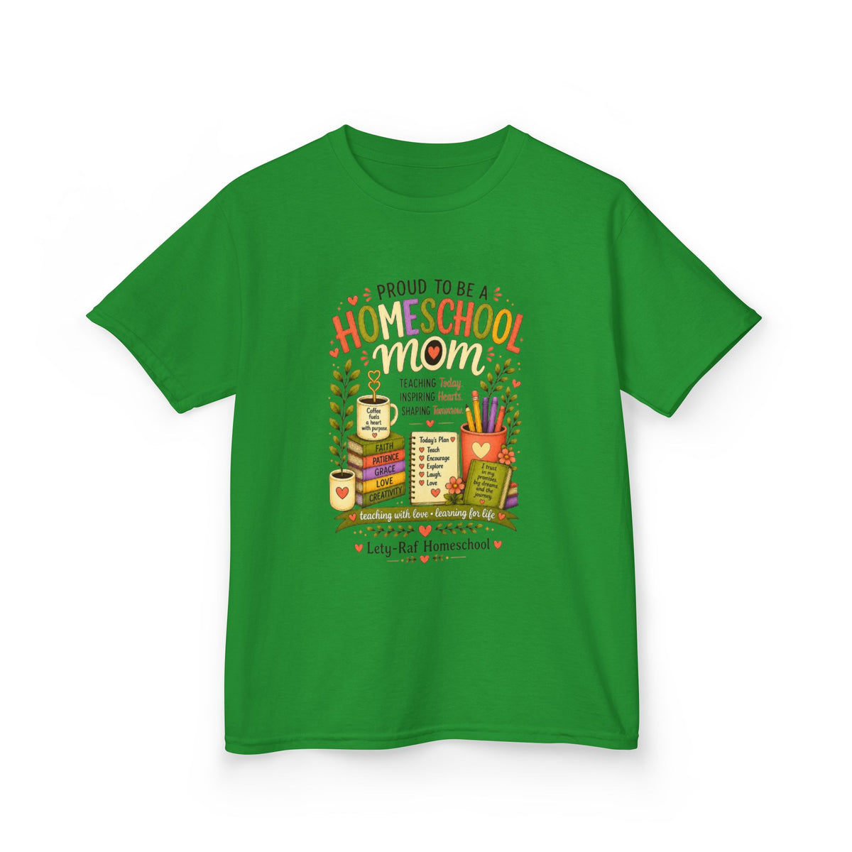 Homeschool Kids T-Shirt | Proud to Be a Homeschool Kid | Back-to-School Graphic Tee | Soft Cotton Shirt