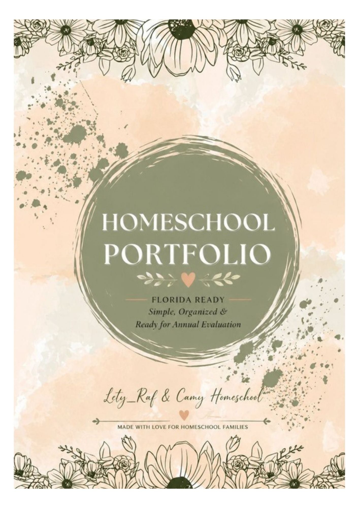 Homeschool Portfolio – Florida Home Education Record Book