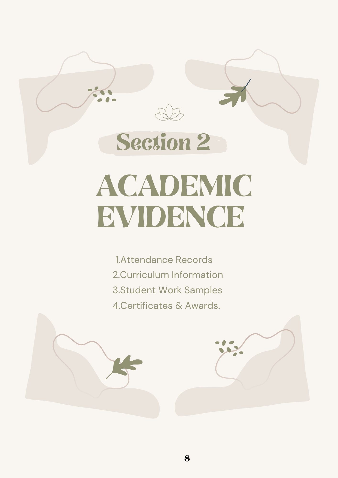 Portfolio of Evidence