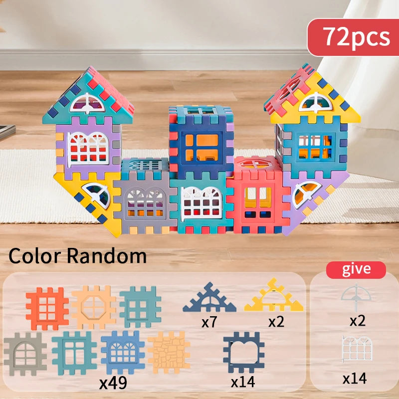 STEM Construction Building Blocks for Kids | Creative Educational Building Set | Ages 3+
