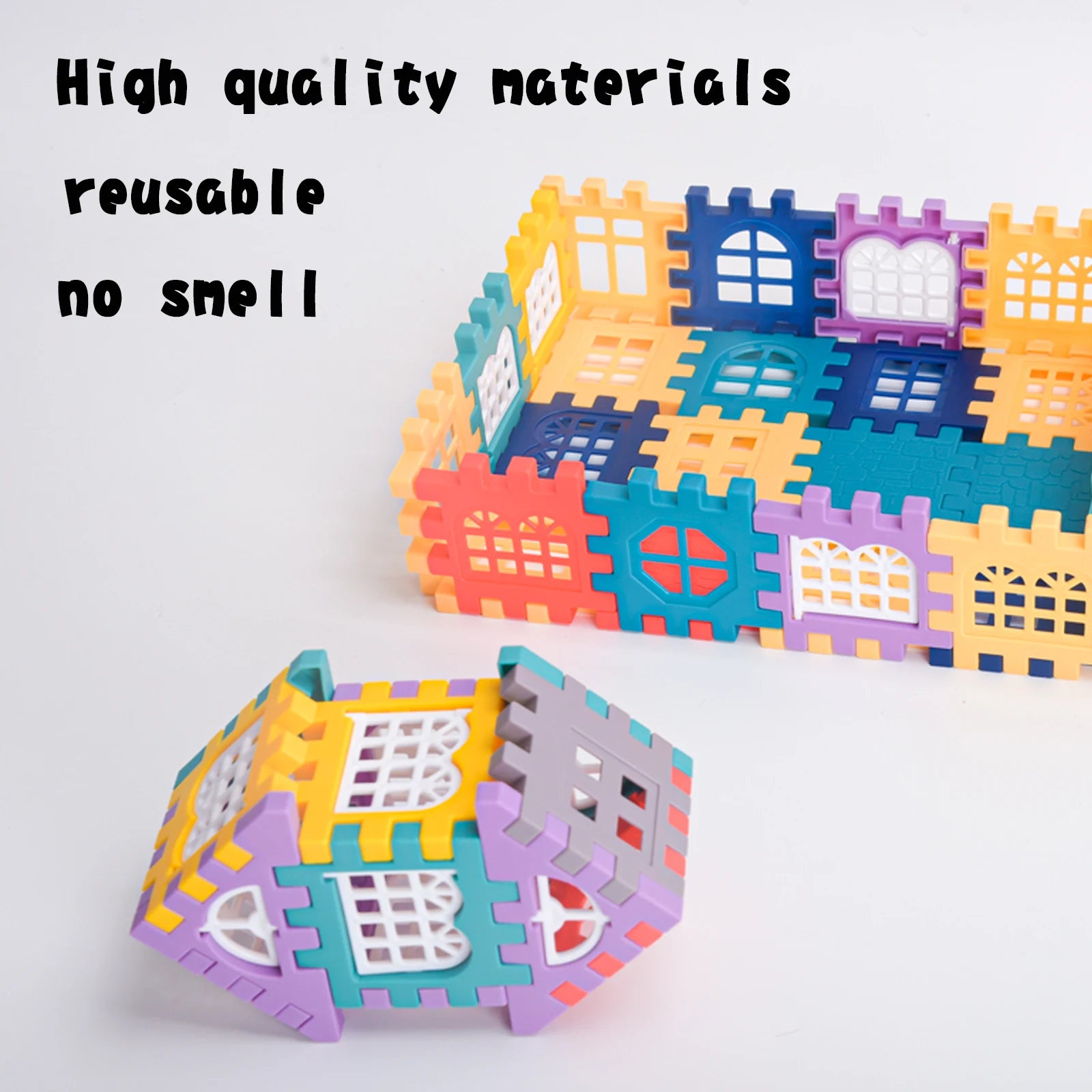 STEM Construction Building Blocks for Kids | Creative Educational Building Set | Ages 3+