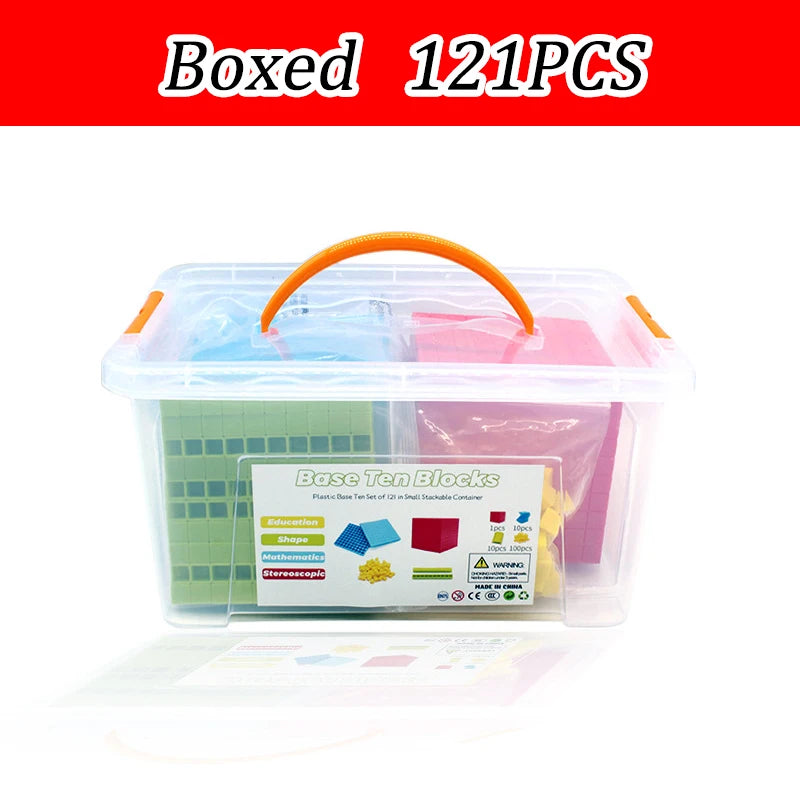 Children Decimal Math Cube Demonstrator Learning Toys