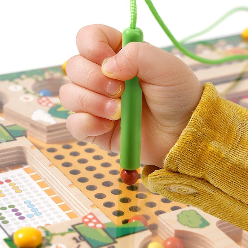 Magnetic Montessori Sorting Board – Color & Shape Learning Toy for Kids