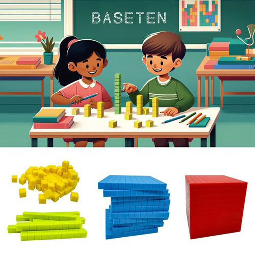 Children Decimal Math Cube Demonstrator Learning Toys