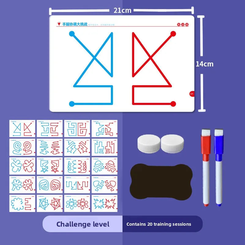 Montessori Brain Training Activity Cards – 3 Levels