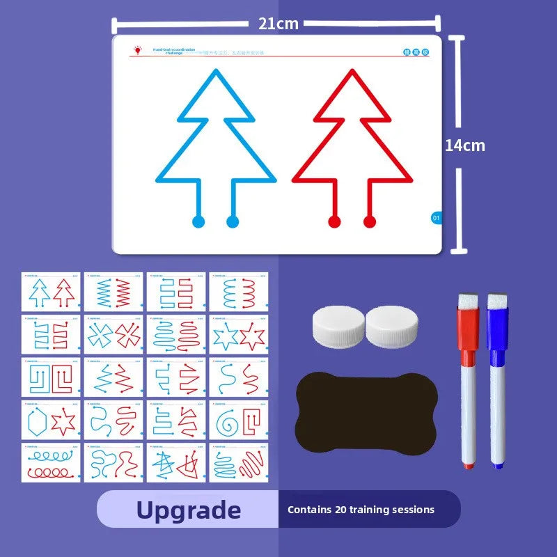 Montessori Brain Training Activity Cards – 3 Levels