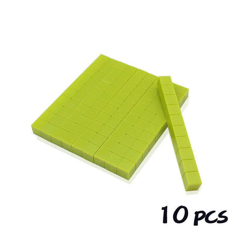 Children Decimal Math Cube Demonstrator Learning Toys