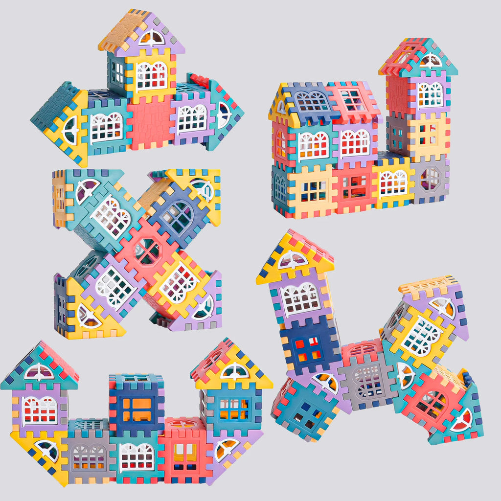 STEM Construction Building Blocks for Kids | Creative Educational Building Set | Ages 3+