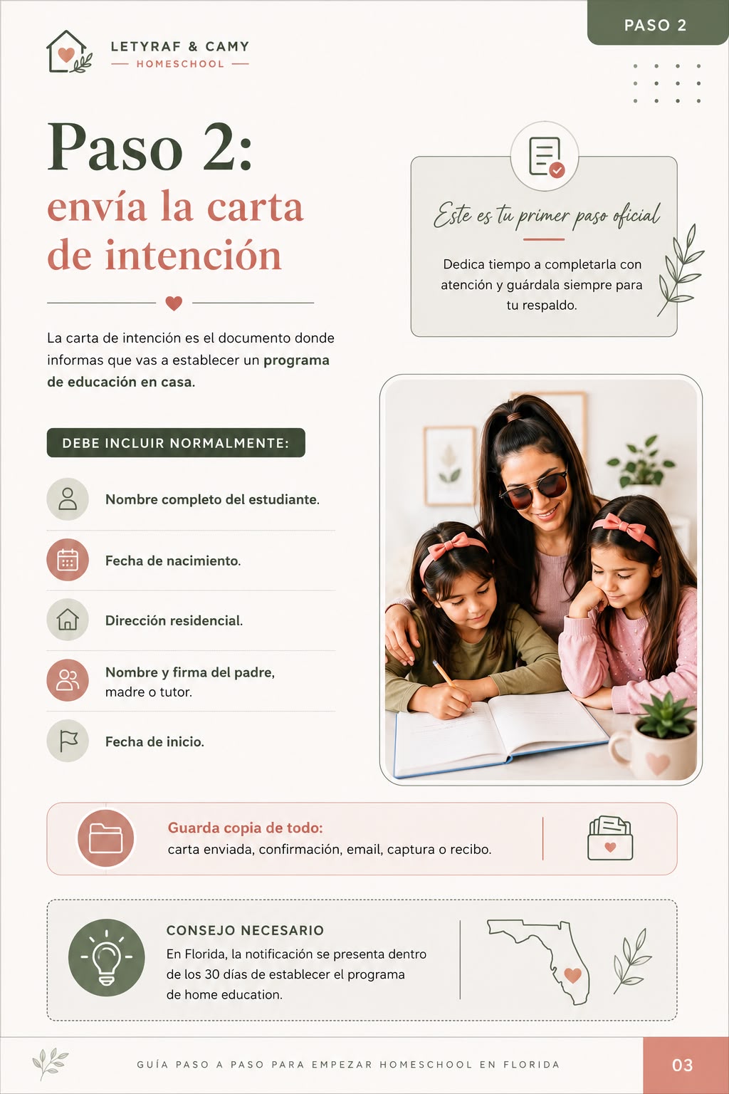 📚 Comienza Homeschool en Florida con confianza guia paso a paso .