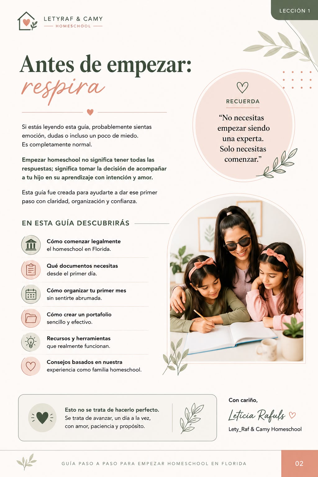📚 Comienza Homeschool en Florida con confianza guia paso a paso .