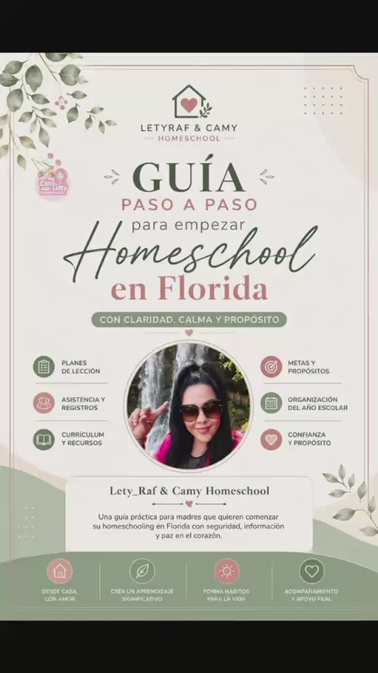📚 Comienza Homeschool en Florida con confianza guia paso a paso .